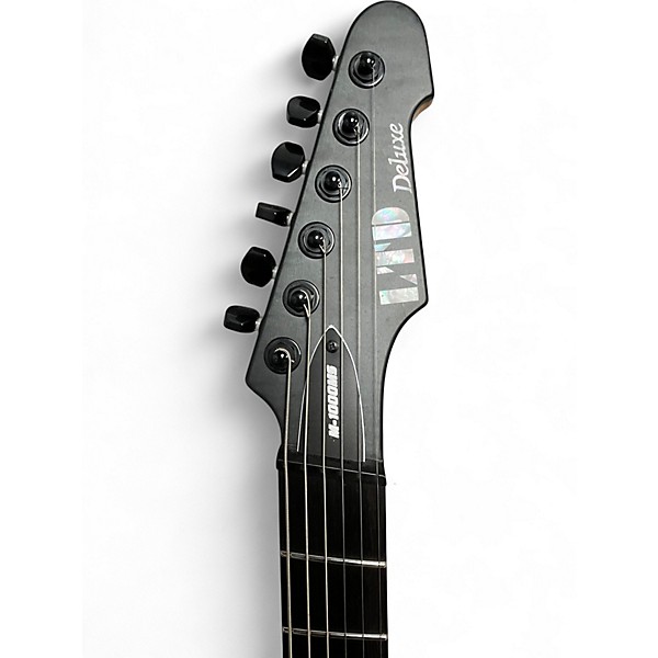 Used ESP LTD M1000MS Black Solid Body Electric Guitar