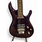 Used Ibanez JS2450MCP Purple Solid Body Electric Guitar