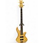 Used Schecter Guitar Research C4 Custom Natural Electric Bass Guitar thumbnail