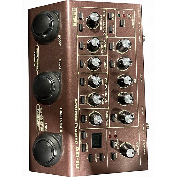 Used BOSS AD10 Acoustic Effect Processor
