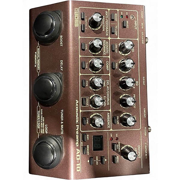 Used BOSS AD10 Acoustic Effect Processor