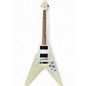 Used Gibson 70s Flying V White Solid Body Electric Guitar