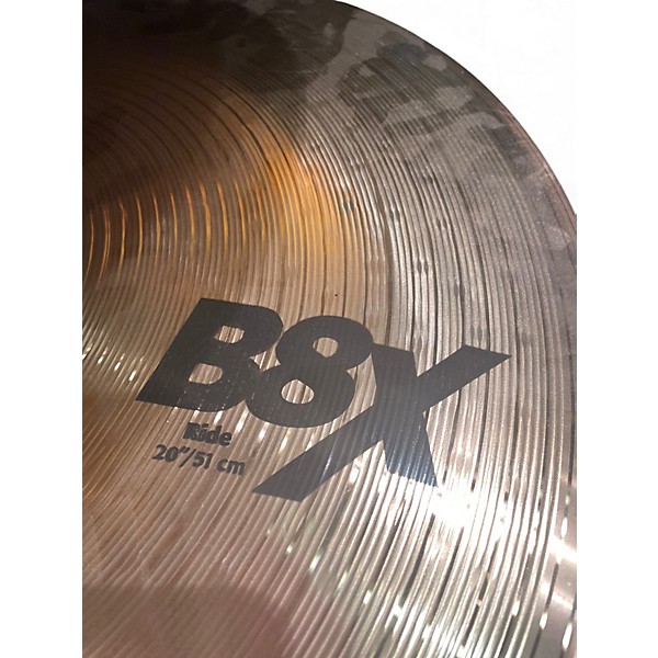 Used SABIAN 20in B8X 20" Ride Cymbal