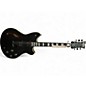 Used 2021 EVH SA-126 Black Hollow Body Electric Guitar thumbnail