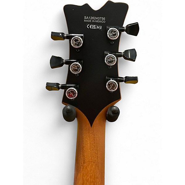 Used 2021 EVH SA-126 Black Hollow Body Electric Guitar