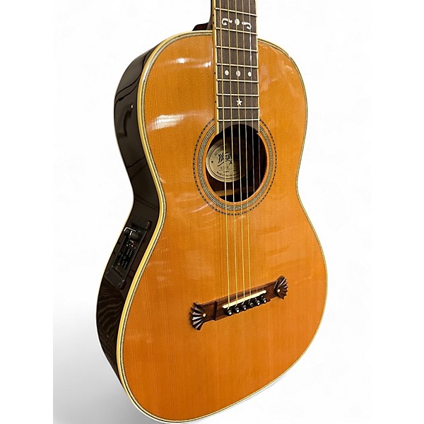 Used 1990s Washburn R306 Natural Acoustic Electric Guitar