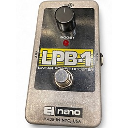 Used Electro-Harmonix Nano LPB1 Linear Power Booster Effect Pedal