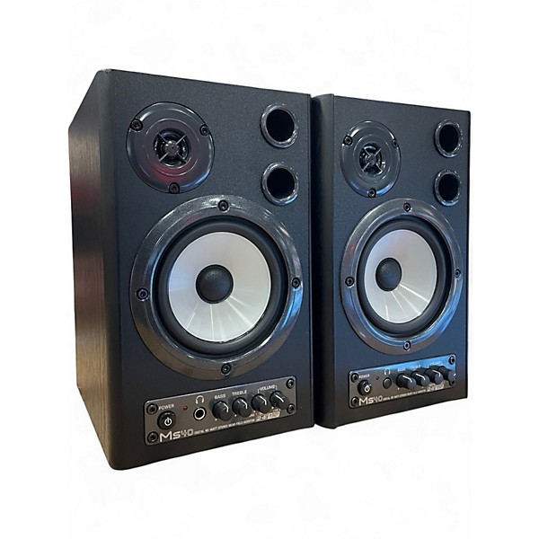 Used Behringer MS40 Powered 40-Watt Studio Monitors with S/PDIF