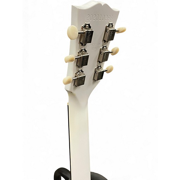 Used Gibson Les Paul Special White Solid Body Electric Guitar