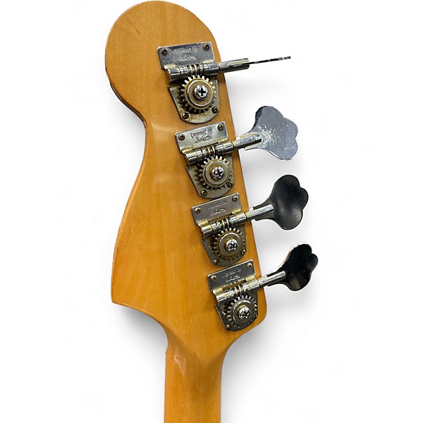 Used Squier Precision Bass Red Electric Bass Guitar