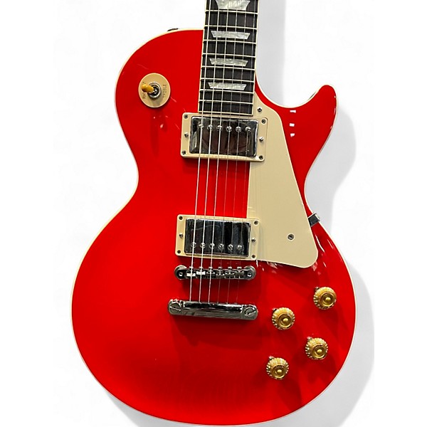 Used Gibson Les Paul Standard '50s Cardinal Red Solid Body Electric Guitar