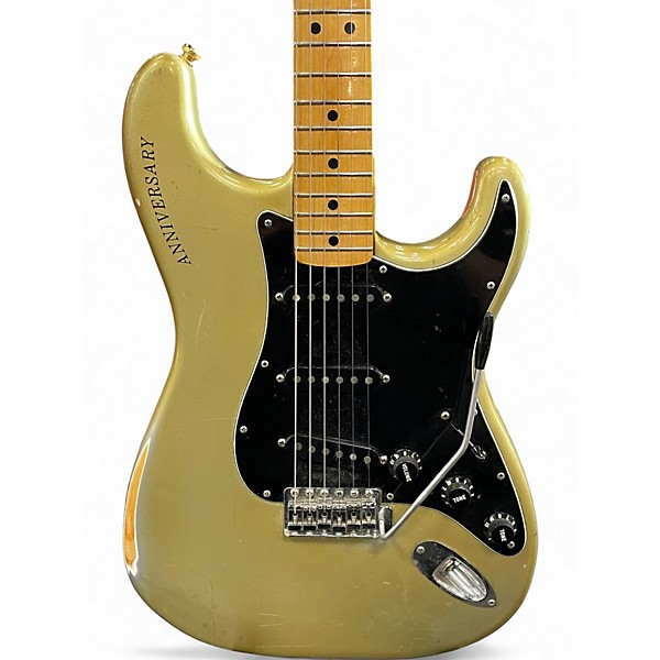 Vintage 1979 Fender STRATOCASTER Metallic Silver Solid Body Electric Guitar
