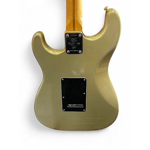 Vintage 1979 Fender STRATOCASTER Metallic Silver Solid Body Electric Guitar