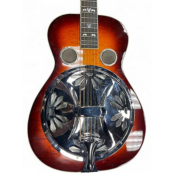 Used Dobro Model 27 Deluxe Sunburst Resonator Guitar