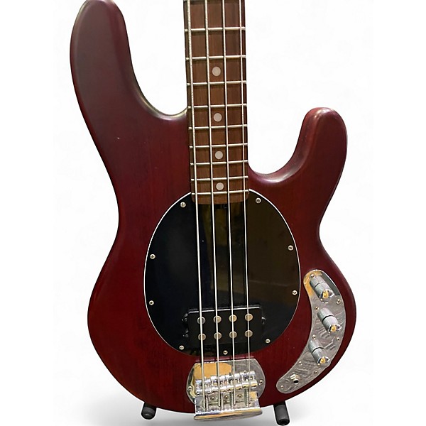 Used Sterling by Music Man STINGRAY Walnut Electric Bass Guitar