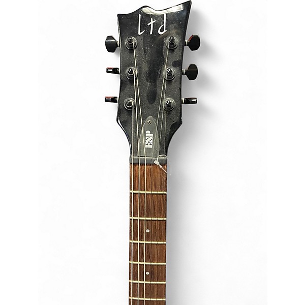 Used ESP LTD EC100 Black Solid Body Electric Guitar