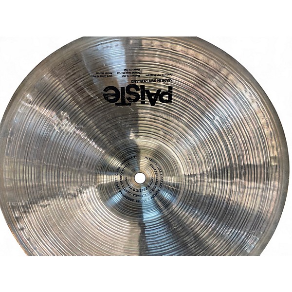 Used Paiste 13in Signature Medium Hi Hat Top Cymbal