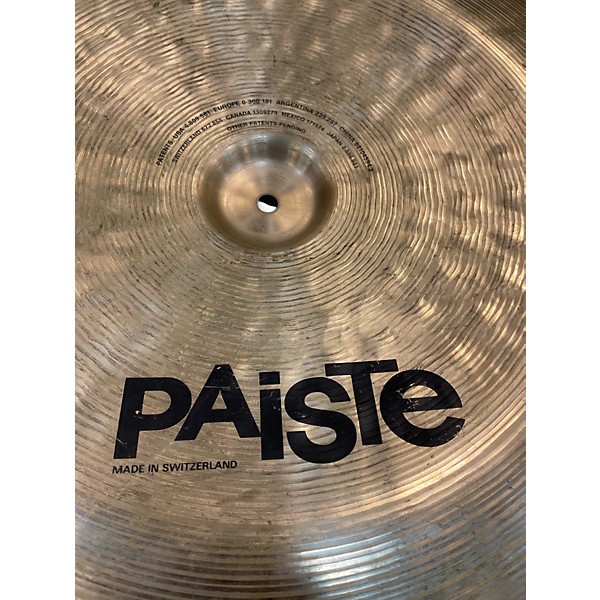 Used Paiste 20in Signature Thin China Cymbal