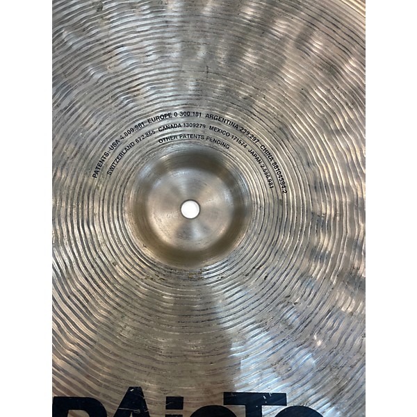 Used Paiste 20in Signature Thin China Cymbal