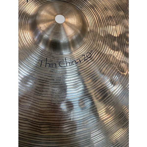 Used Paiste 20in Signature Thin China Cymbal