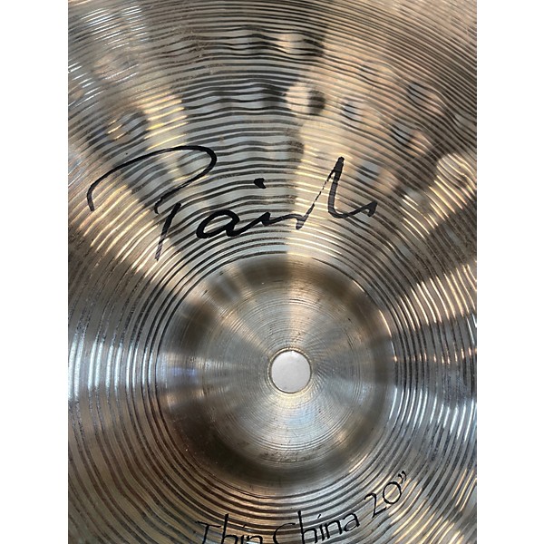 Used Paiste 20in Signature Thin China Cymbal