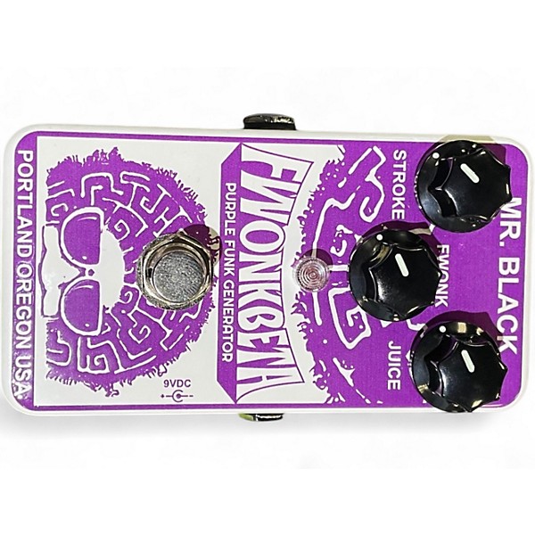 Used Mr. Black Fwonk Beta Purple Funk Generator Effect Pedal