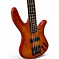 Used Spector Q4 Orange Electric Bass Guitar