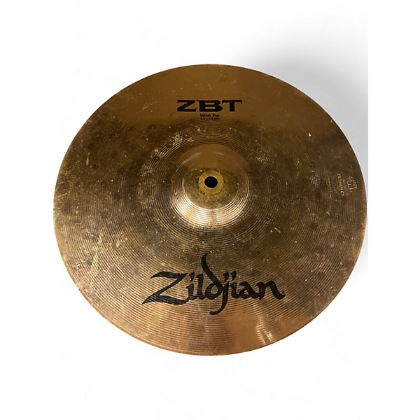 Used Zildjian 13in ZBT Hi Hat Pair Cymbal