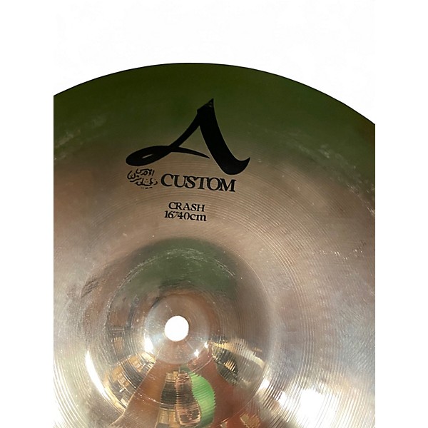 Used Zildjian 15in Avedis A Custom Crash Cymbal