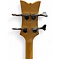 Used Schecter Guitar Research Deluxe 4 String Black Electric Bass Guitar
