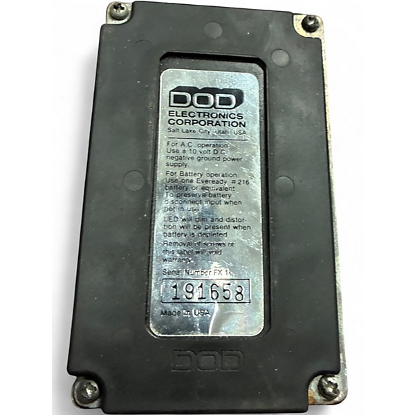 Used DOD FX52 Classic Fuzz Effect Pedal | Guitar Center