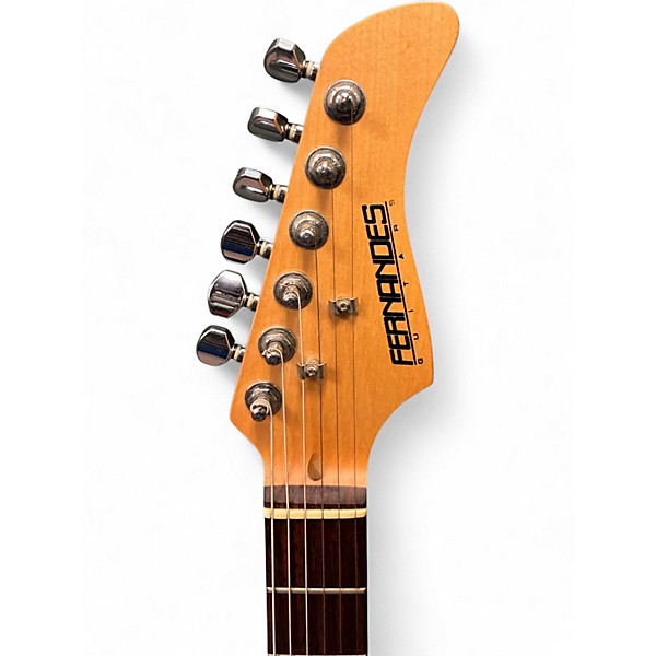 Used Fernandes Retro Rocket Sunburst Solid Body Electric Guitar