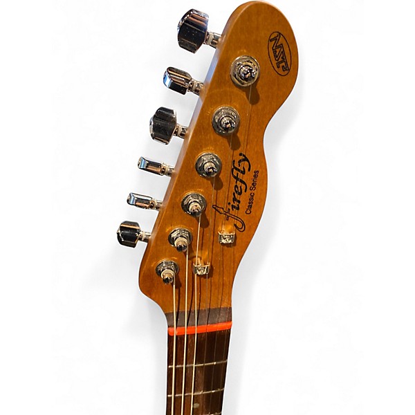 Used 2024 Fire Fly FFTL J5 WHITE Solid Body Electric Guitar