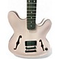 Used 2024 Fender Tom Delonge Pink Hollow Body Electric Guitar