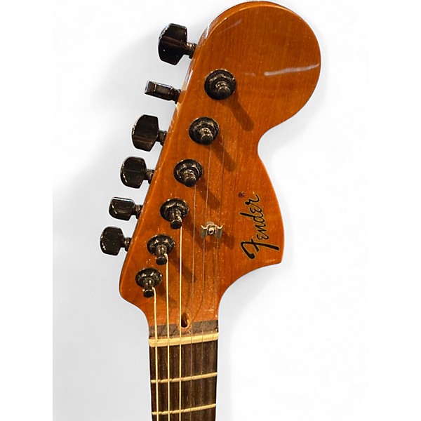 Used 2024 Fender Tom Delonge Pink Hollow Body Electric Guitar