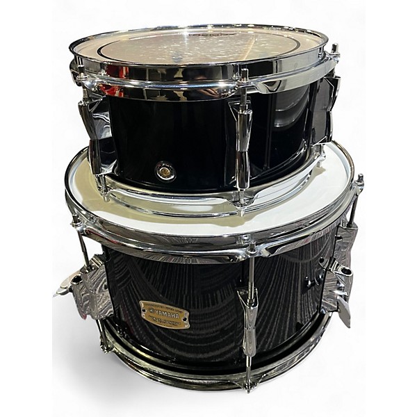 Used Yamaha 4 Piece SBP0 F4 Black Drum Kit