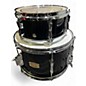 Used Yamaha 4 Piece SBP0 F4 Black Drum Kit