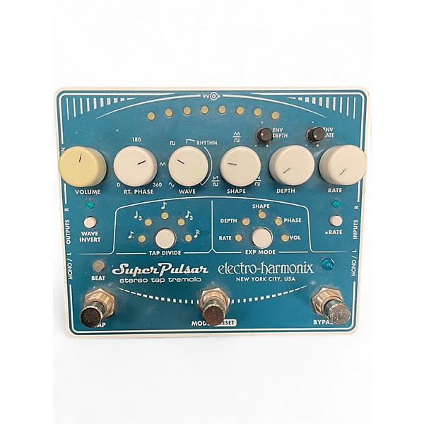 Used Electro-Harmonix SUPER PULSAR Effect Pedal