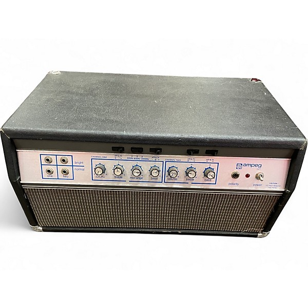 Vintage 1970 Ampeg SVT "Blue Line" Tube Guitar Amp Head