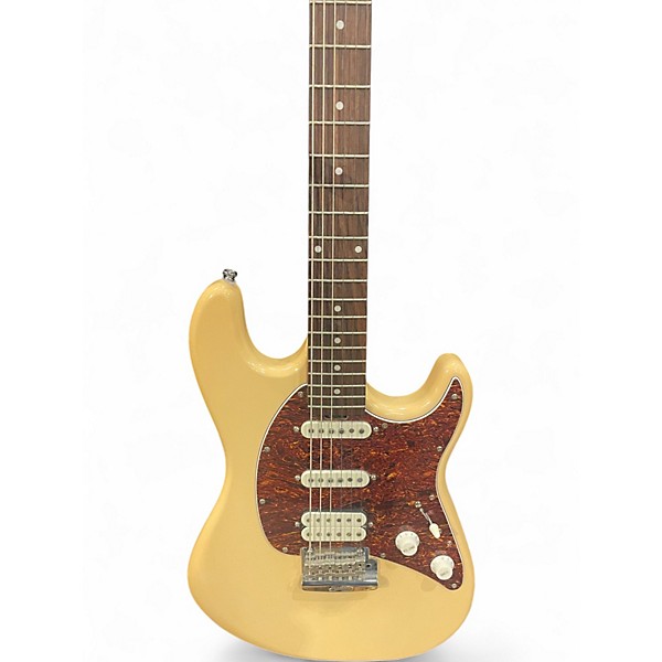 Used Sterling by Music Man Cutlass CT50HSS Buttermilk Solid Body Electric Guitar