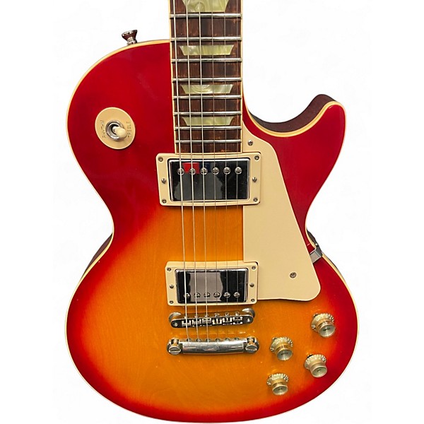 Used 1997 Gibson Les Paul Classic 1960 Replaced Pickups and pots 57 classics Heritage Cherry Sunburst Solid Body Electric ...