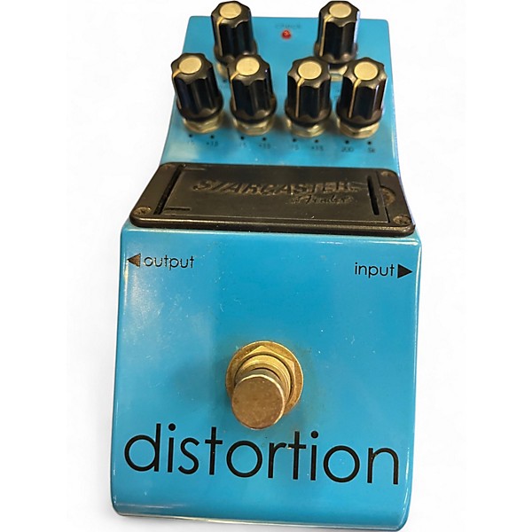 Used Starcaster by Fender DISTORTION Effect Pedal