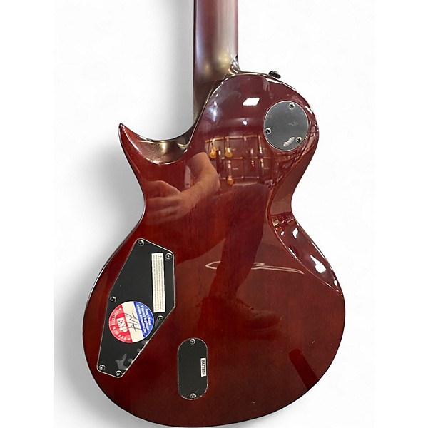 Used ESP LTD EC-1001 Deluxe Tiger Eye Solid Body Electric Guitar