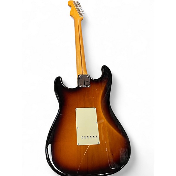 Used Fender merican Vintage II 1957 Strat Sunburst Solid Body Electric Guitar