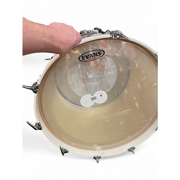 Used Premier 3 Piece Three piece kit White Drum Kit