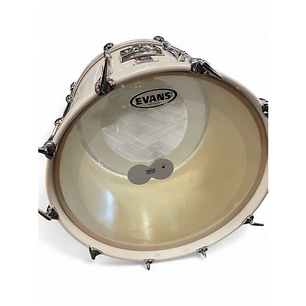 Used Premier 3 Piece Three piece kit White Drum Kit