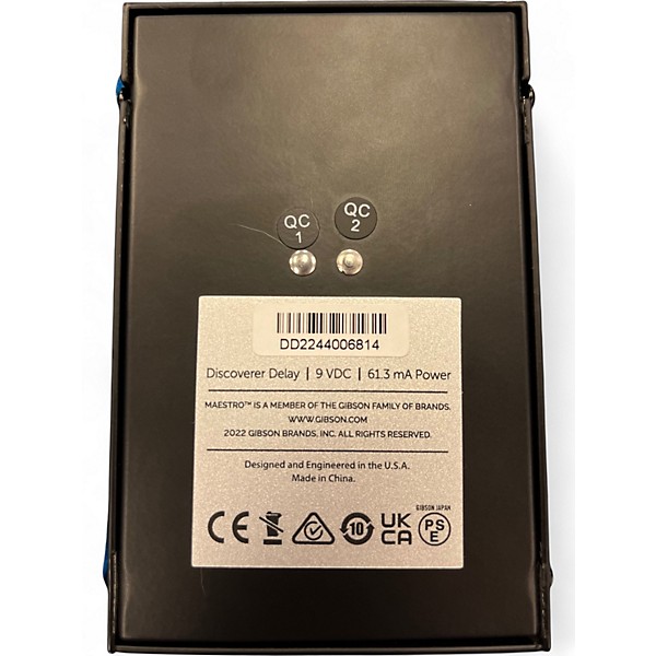 Used Maestro discoverer delay Effect Pedal