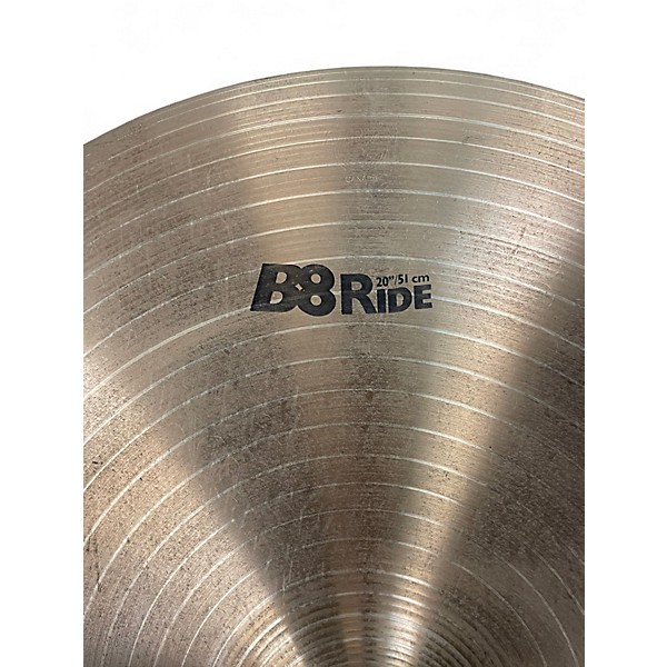 Used SABIAN 20in B8 Ride Cymbal