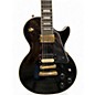 Used Epiphone Les Paul Custom Black Solid Body Electric Guitar