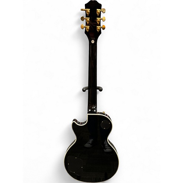 Used Epiphone Les Paul Custom Black Solid Body Electric Guitar